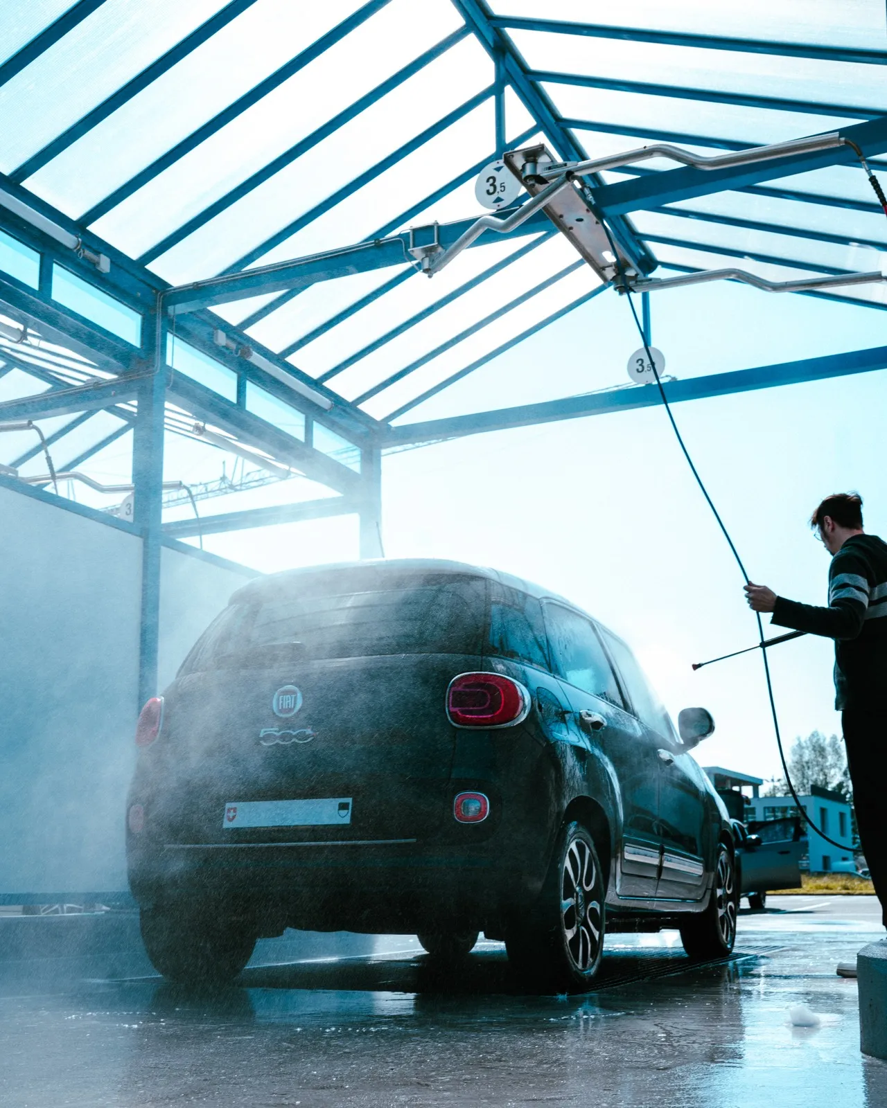 Station de lavage Hydrowash équipée